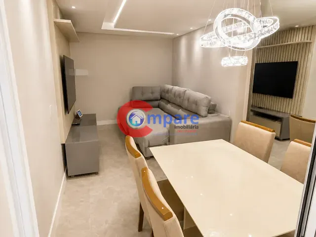 Apartamento com 60m² 2 quartos e 1 banheiro, à venda, no bairro Vila Barros em Guarulhos