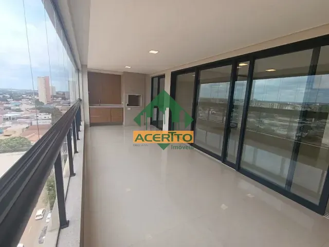 Apartamento 3 quartos e 5 banheiros, para alugar, no bairro Centro em Araçatuba