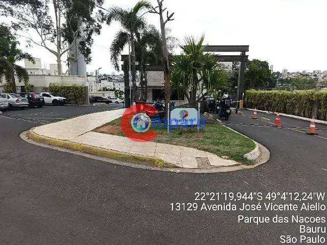 Apartamento com 99m² 2 quartos e 1 banheiro, à venda, no bairro Parque das Nacoes em Bauru