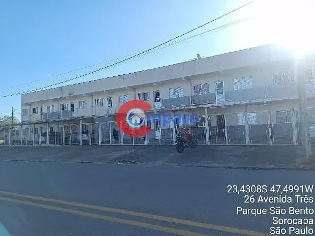 Apartamento com 42m² 1 quarto e 1 banheiro, à venda, no bairro CRUZ DE FERRO em Sorocaba