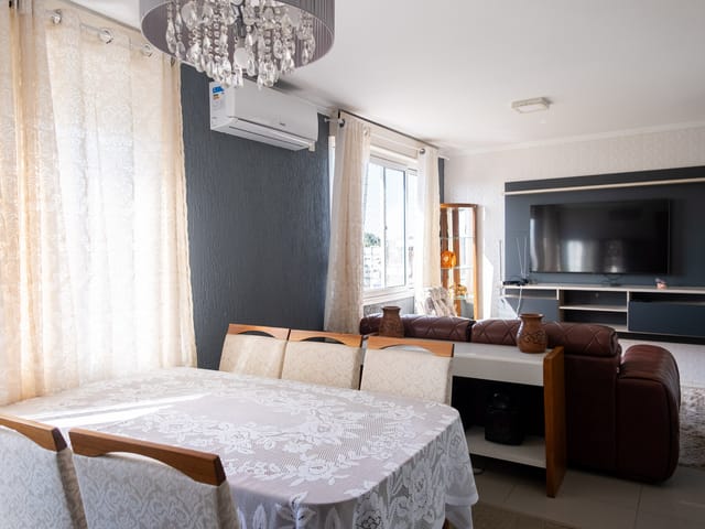 Foto do Apartamento - Apartamento com 3 dormitórios totalmente mobiliado à venda, 123 m²  no Centro em Pelotas/RS | UP Imóveis