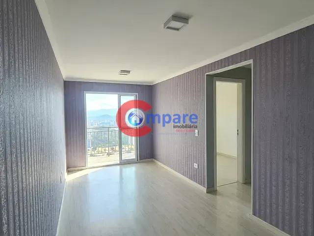 Apartamento com 56m² 2 quartos e 1 banheiro, para alugar, no bairro Parque Continental II em Guarulhos