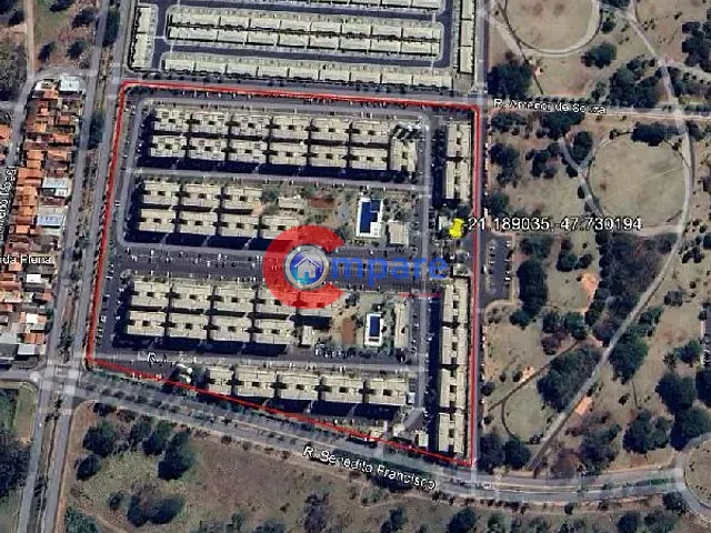 Apartamento com 80m² 2 quartos e 1 banheiro, à venda, no bairro Reserva Real em Ribeirão Preto