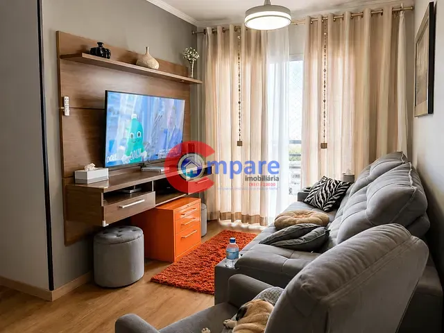 Apartamento com 51m² 2 quartos e 1 banheiro, à venda, no bairro Macedo em Guarulhos