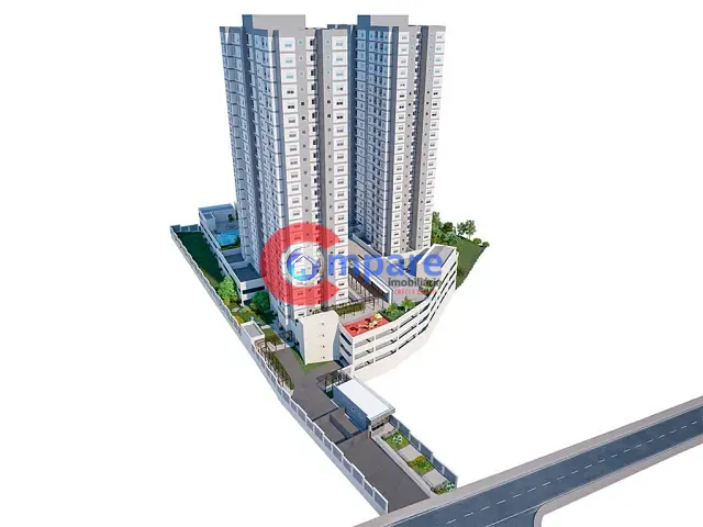Apartamento 2 quartos e 1 banheiro, à venda, no bairro Vila Augusta em Guarulhos