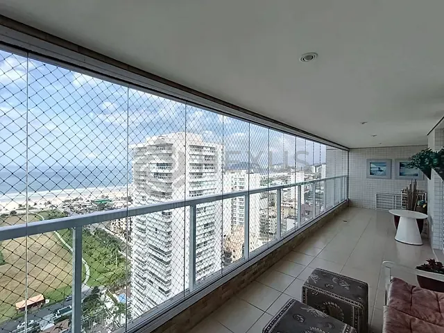 Apartamento 4 quartos e 3 banheiros, à venda, no bairro Enseada em Guarujá