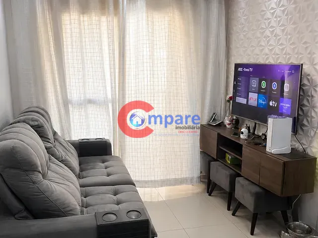 Apartamento com 49m² 2 quartos e 1 banheiro, à venda, no bairro Jardim Rossi em Guarulhos