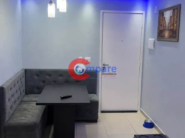 Apartamento com 49m² 2 quartos e 1 banheiro, à venda, no bairro Jardim Rossi em Guarulhos