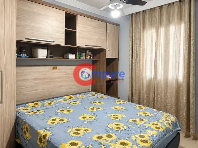 Apartamento com 49m² 2 quartos e 1 banheiro, à venda, no bairro Jardim Rossi em Guarulhos