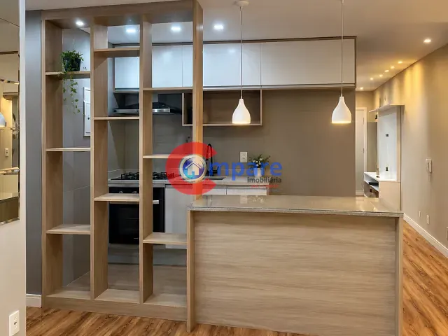 Apartamento com 56m² 2 quartos e 1 banheiro, para alugar, no bairro Jardim Flor da Montanha em Guarulhos