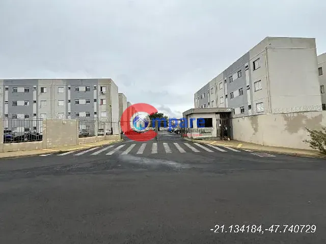 Apartamento com 85m² 2 quartos e 1 banheiro, à venda, no bairro Jardim Diva Tarla de Carvalho em Ribeirão Preto