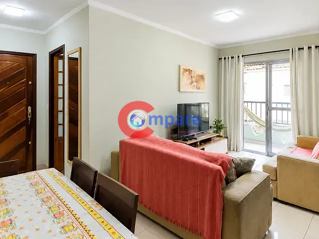 Apartamento com 70m² 2 quartos e 1 banheiro, para alugar, no bairro Cocaia em Guarulhos