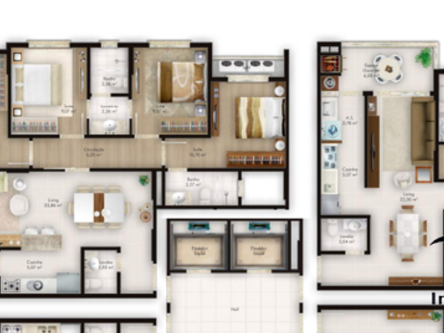 Apartamento à venda, no bairro Centro em Itapema