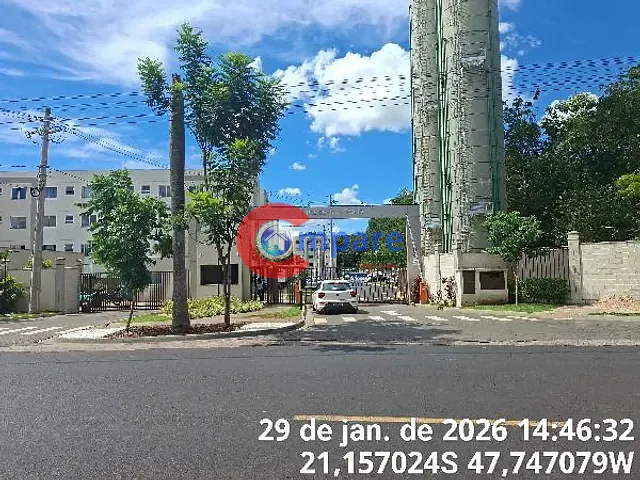 Apartamento com 64m² 2 quartos e 1 banheiro, à venda, no bairro JARDIM OURO BRANCO em Ribeirao Preto