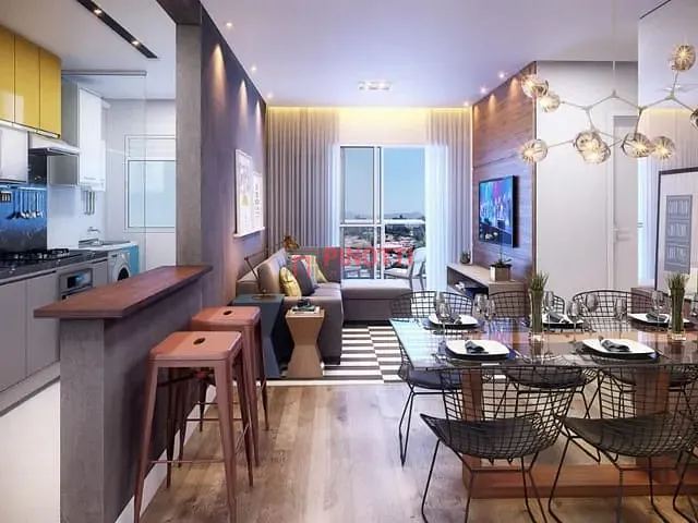 Apartamento 2 quartos e 1 banheiro, à venda, no bairro Planalto em São Bernardo do Campo