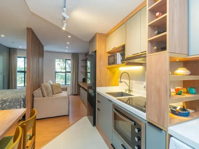 Apartamento 1 quarto e 1 banheiro, à venda, no bairro Ecoville em Curitiba