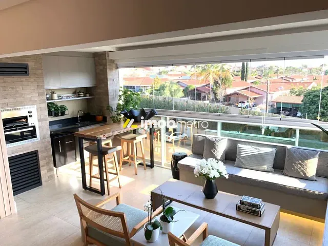 Apartamento com 183m² 3 quartos e 5 banheiros, à venda, no bairro Fazenda São Quirino em Campinas