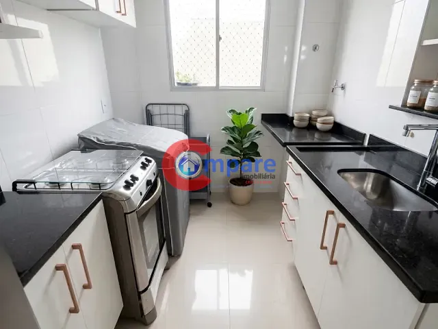 Apartamento 2 quartos e 1 banheiro, para alugar, no bairro Bonsucesso em Guarulhos