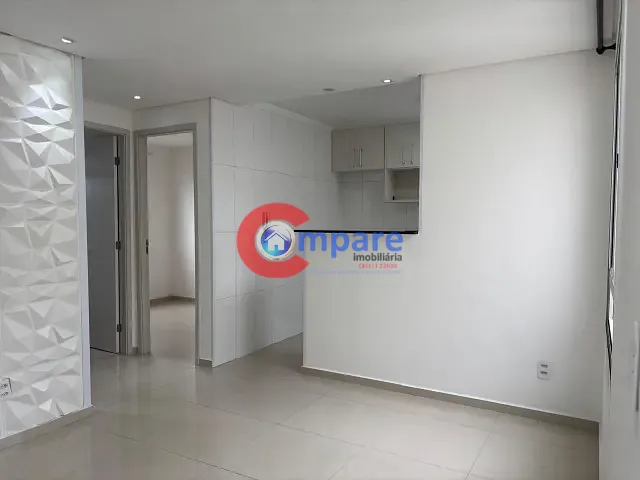 Apartamento 2 quartos e 1 banheiro, para alugar, no bairro Bonsucesso em Guarulhos