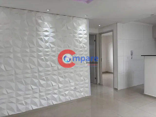Apartamento 2 quartos e 1 banheiro, para alugar, no bairro Bonsucesso em Guarulhos