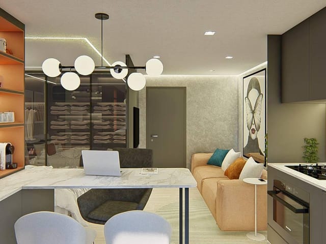 Apartamento 2 quartos e 2 banheiros, à venda, no bairro Bacacheri em Curitiba