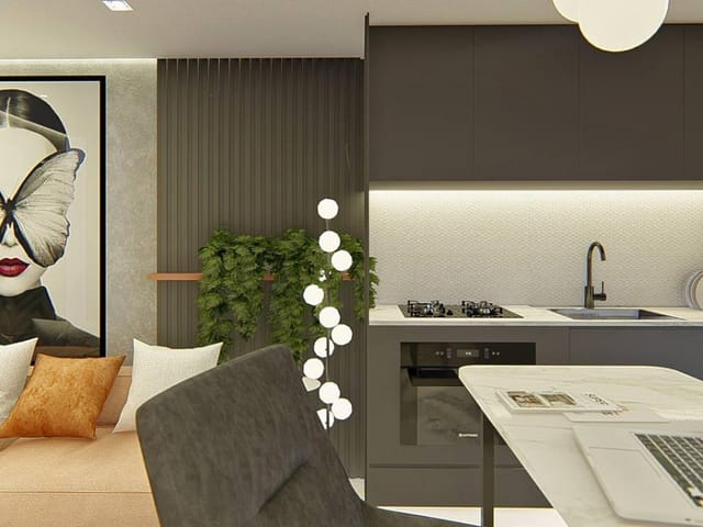 Apartamento 2 quartos e 2 banheiros, à venda, no bairro Bacacheri em Curitiba