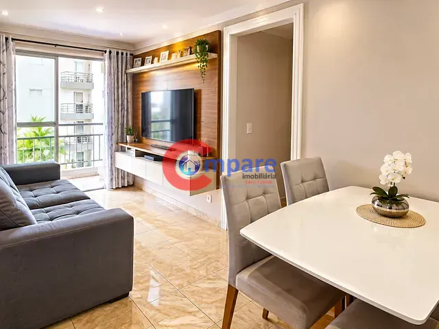 Apartamento com 49m² 2 quartos e 1 banheiro, à venda, no bairro Macedo em Guarulhos