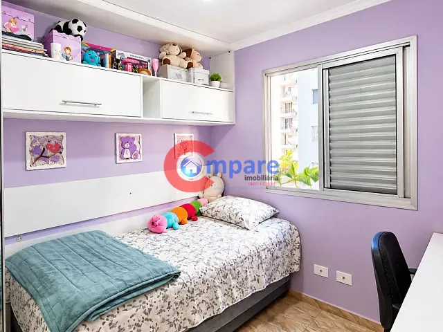 Apartamento com 49m² 2 quartos e 1 banheiro, à venda, no bairro Macedo em Guarulhos