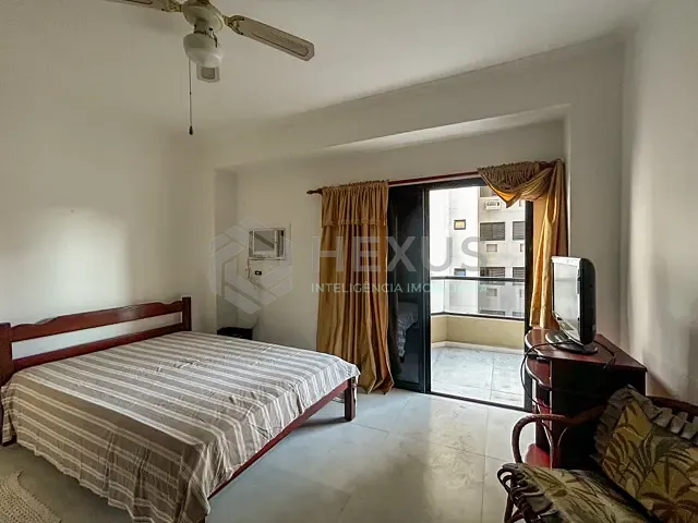 Apartamento com 105m² 3 quartos e 2 banheiros, à venda, no bairro Enseada em Guarujá
