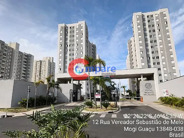 Apartamento com 106m² 2 quartos e 1 banheiro, à venda, no bairro Jardim Novo II em Mogi Guaçu