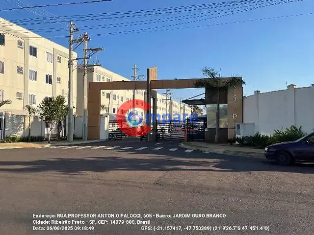 Apartamento com 79m² 2 quartos e 1 banheiro, à venda, no bairro JARDIM OURO BRANCO em Ribeirao Preto