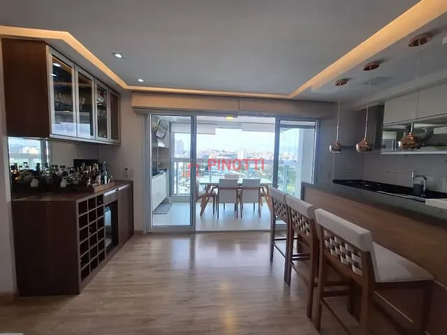 Apartamento 2 quartos e 3 banheiros, à venda, no bairro Vila Scarpelli em Santo André