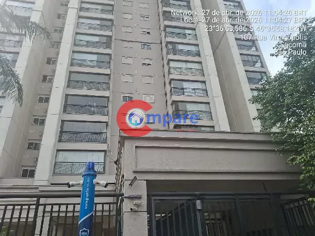Apartamento com 98m² 2 quartos e 1 banheiro, à venda, no bairro Sacomã em São Paulo