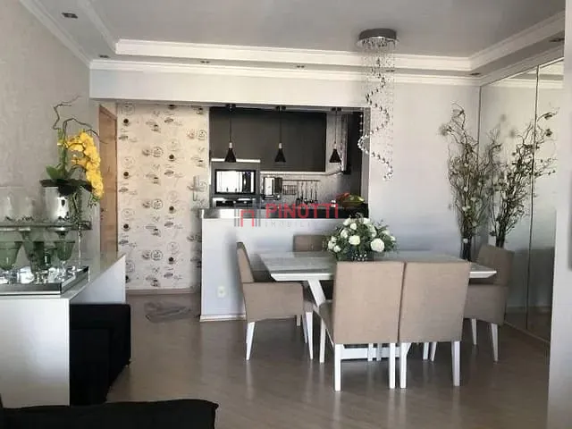 Apartamento 3 quartos e 3 banheiros, à venda, no bairro Vila Lusitânia em São Bernardo do Campo