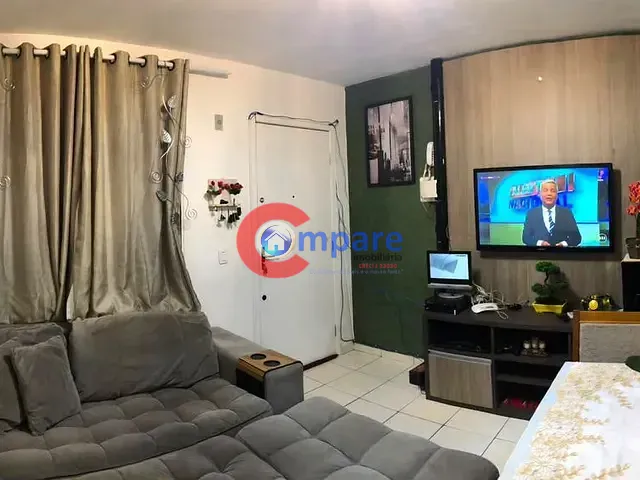 Apartamento com 53m² 2 quartos e 1 banheiro, à venda, no bairro Bonsucesso em Guarulhos