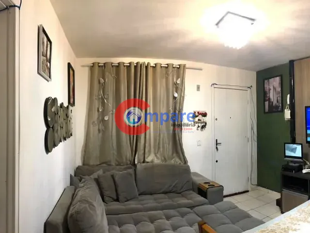Apartamento com 53m² 2 quartos e 1 banheiro, à venda, no bairro Bonsucesso em Guarulhos