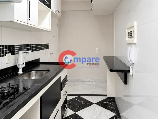 Apartamento com 56m² 3 quartos e 2 banheiros, à venda, no bairro Cocaia em Guarulhos