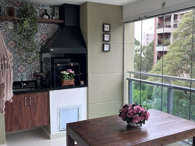 Apartamento com 94m² 2 quartos e 3 banheiros, à venda, no bairro Vila Andrade em São Paulo