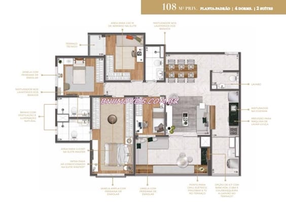 Apartamento, 3 quartos, 84 m² - Foto 13