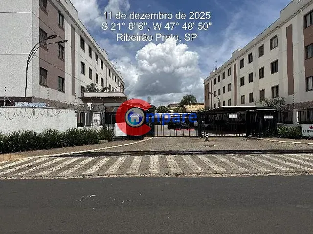 Apartamento com 85m² 2 quartos e 1 banheiro, à venda, no bairro IPIRANGA em Ribeirao Preto