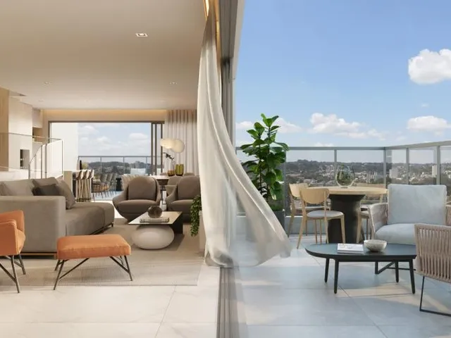 Apartamento 3 quartos e 4 banheiros, à venda, no bairro Água Verde em Curitiba