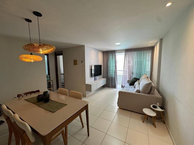 Apartamento com 70m² 2 quartos e 2 banheiros, à venda, no bairro Bessa em João Pessoa