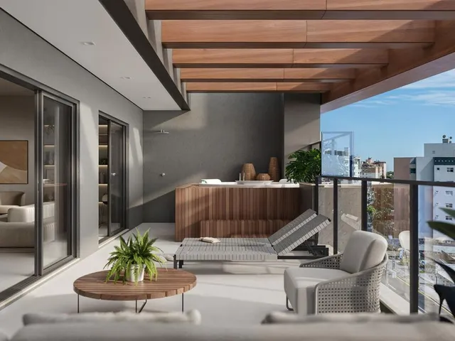 Apartamento 3 quartos e 4 banheiros, à venda, no bairro Ahu em Curitiba