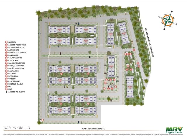 Foto do Apartamento - Apartamento 48m2 2 dormitórios - Spazio Campo Giallo - Vila Tesouro | RUSSI IMÓVEIS