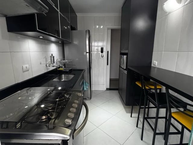 Apartamento com 63m² 2 quartos e 1 banheiro, para alugar, no bairro Centro em São Caetano do Sul