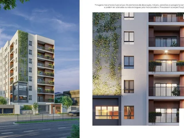 Apartamento 2 quartos e 2 banheiros, à venda, no bairro Rebouças em Curitiba