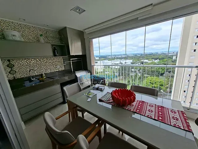 Apartamento 2 quartos e 3 banheiros, à venda, no bairro Jardim das Indústrias em São José dos Campos
