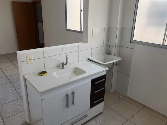 Apartamento 2 quartos e 1 banheiro, à venda, no bairro Crispim em Pindamonhangaba