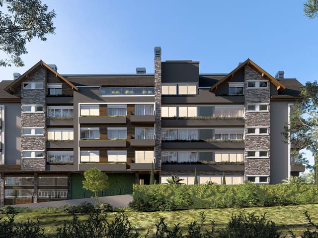 Apartamento com 123m² 2 quartos e 2 banheiros, à venda, no bairro Centro em Canela