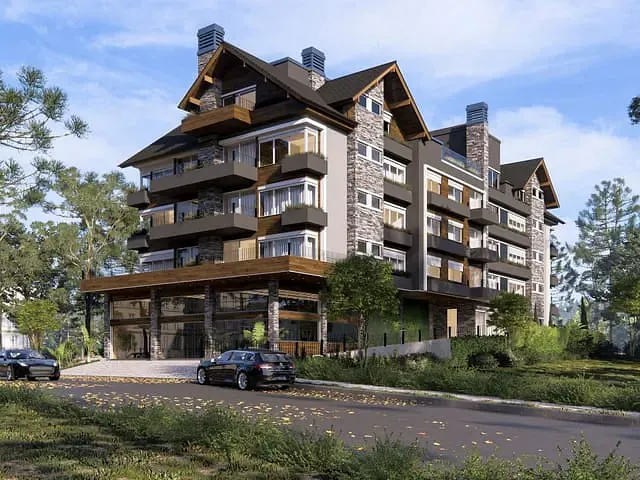 Apartamento com 123m² 2 quartos e 2 banheiros, à venda, no bairro Centro em Canela